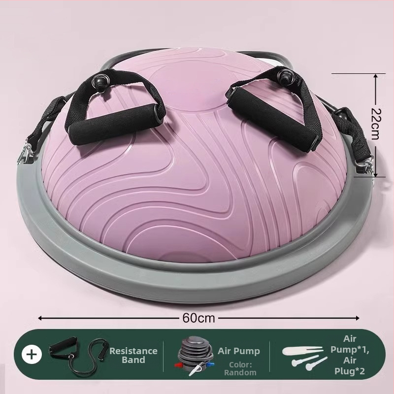 ABS joga lopta, polovičná guľa na balans, tréning jadra a pilates