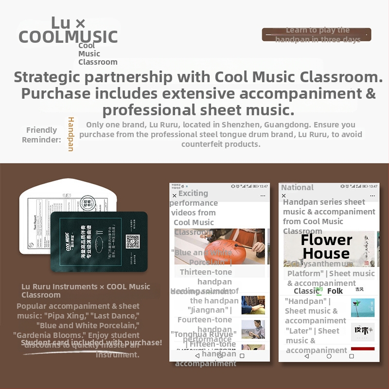 Huashu Detský Duchový Bubon, 8 tónov, Balenie v tácke