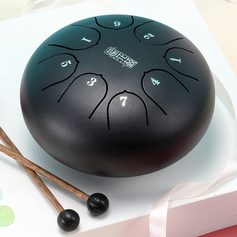 Huashu Παιδικό Πνευματικό Τύμπανο, 8 Ήχοι, Συσκευασία σε Δίσκο