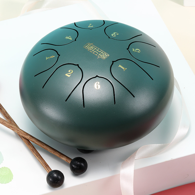 Huashu Παιδικό Πνευματικό Τύμπανο, 8 Ήχοι, Συσκευασία σε Δίσκο