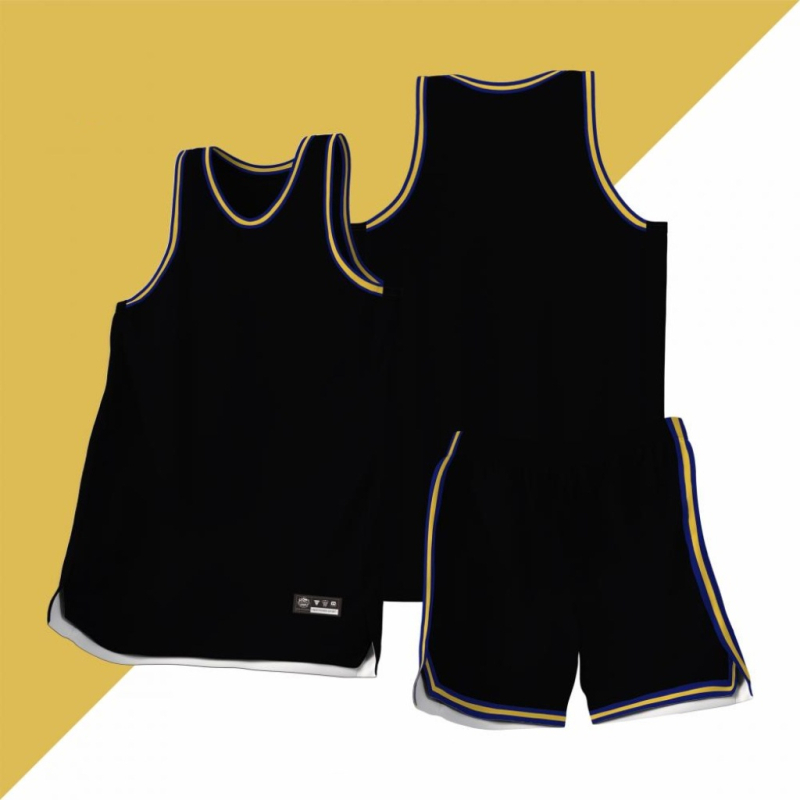 Set de baschet unisex, tricou fără mâneci, decolteu în V, material din fibre de bambus și poliester 100%, uscare rapidă, respirabil, model 3291dls