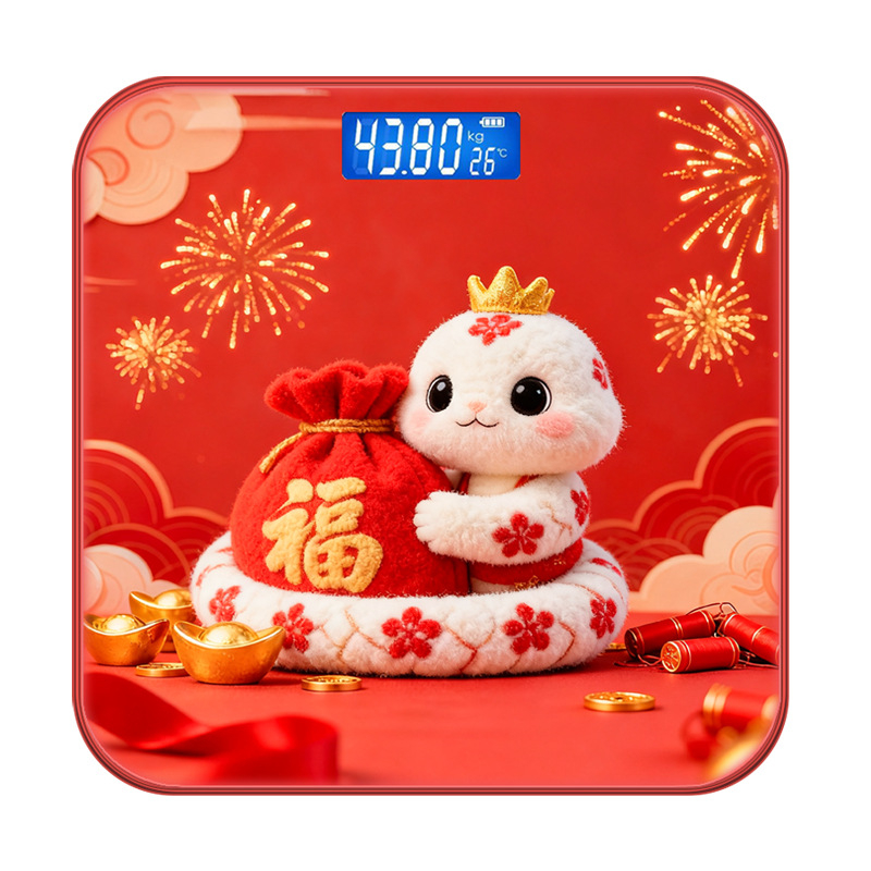 Scală electronică, Lady brand, stil desen animat, drăguț, capacitate 180 kg, alimentare USB