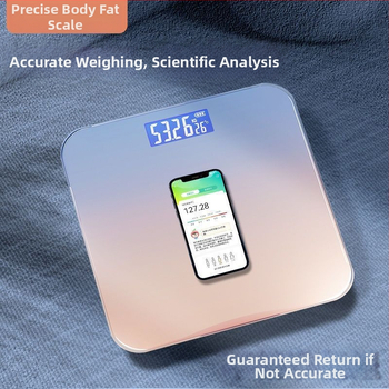 Cântar corporal pentru măsurarea grăsimii, încărcare USB, capacitate 180 kg, brand SUZI, pentru adulți