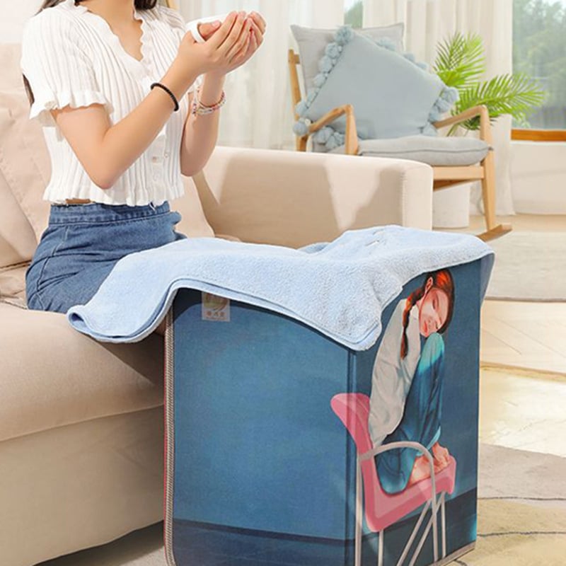 Θερμαντήρας ποδιών κάτω από το γραφείο, 220V, 200W, συνδεόμενος, μηχανική λειτουργία, μοντέλο Τριών Κατευθύνσεων