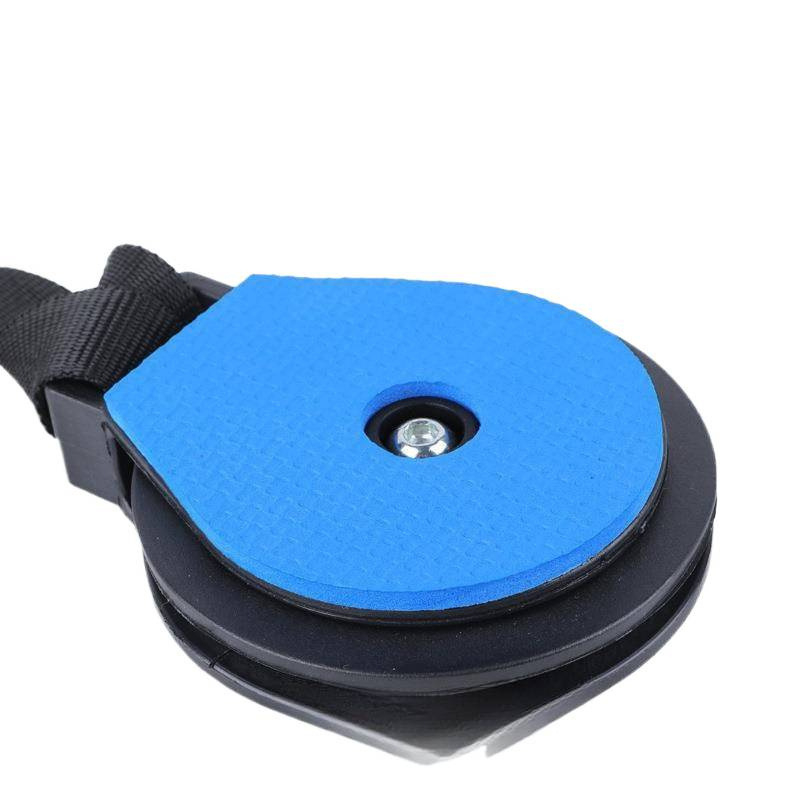 Uređaj za trakcionu rehabilitaciju gornjeg uda za rameni zglob s koloturnim prstenom — debljina stijene 1 mm, vanjski promjer 1 mm, promjer osovine 1 mm, polumjer kanalice užeta 1 mm, šifra proizvoda bzeSDkNT