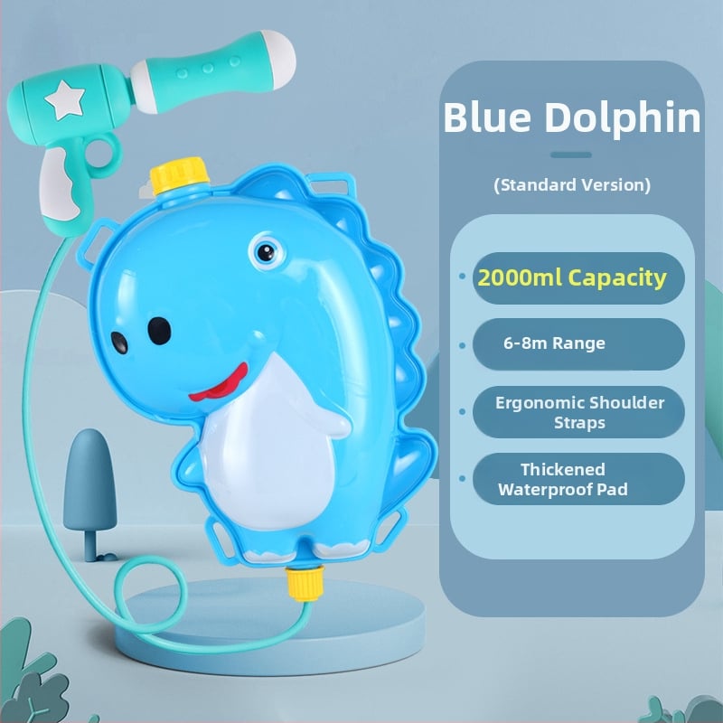 Παιχνίδι πιστόλι νερού - ABS υλικό, κατάλληλο για παιδιά 4–6 ετών, νερο-διασκέδαση, συσκευασία: Opp σακούλα