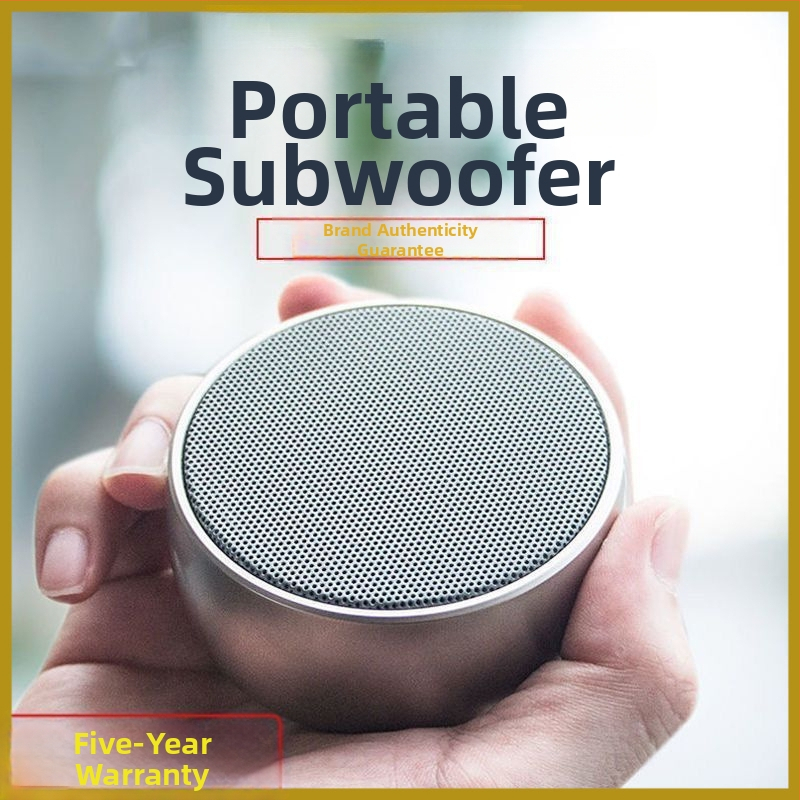 Bežični Bluetooth metalni zvučnik s aluminijskim kućištem, ugrađena baterija 1200–2000 mAh, IPX4 vodootporan, frekvencijski odziv 40 Hz–20 kHz, SNR ≥100 dB