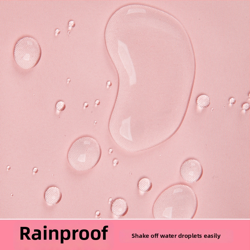 Detský dažďový kabát-pončo v štýle internátu, s školským batohom, s veľkým okrajom klobúka, Chun yafang látka, TPU lepidlová vrstva, opakovane použiteľný, 400 g