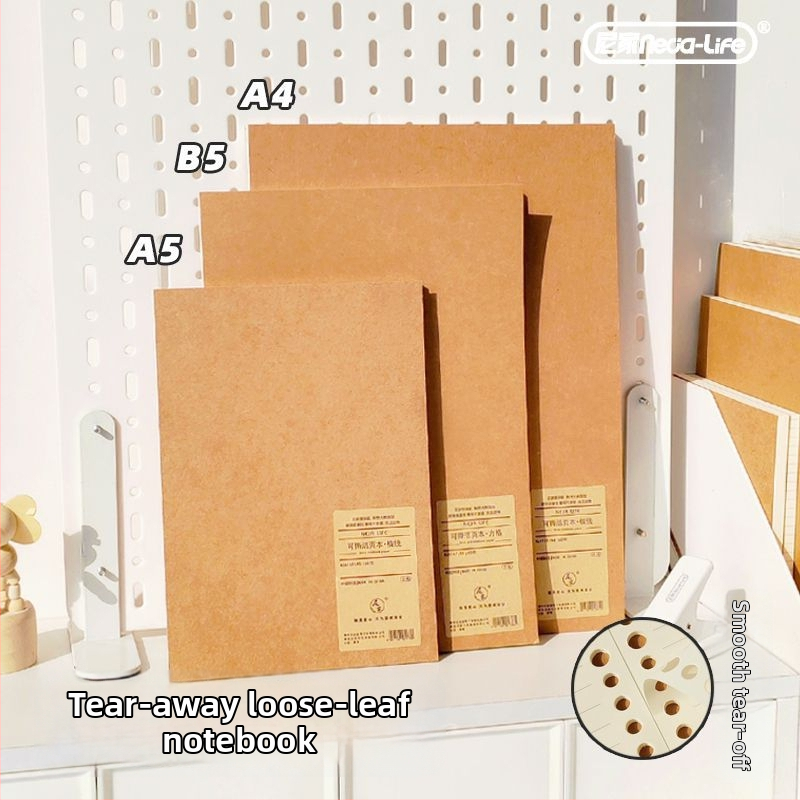 Nijia zamjensko jezgro za loose-leaf za A5/B5/A4, 60 listova, papir unutarnjih stranica