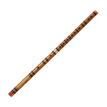 Μπαμπού φλάουτο για αρχάριους, κατάλληλο για μαθητές δημοτικού, νότες C D E F G, με θήκη φλανέλας