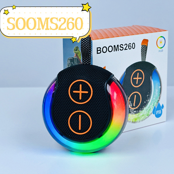 Prijenosni Bluetooth zvučnik s mini subwooferom i utorom za karticu - Bluetooth 5.3, 60 Hz–15 kHz, 2000–4000 mAh, 7 W