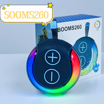 Prijenosni Bluetooth zvučnik s mini subwooferom i utorom za karticu - Bluetooth 5.3, 60 Hz–15 kHz, 2000–4000 mAh, 7 W