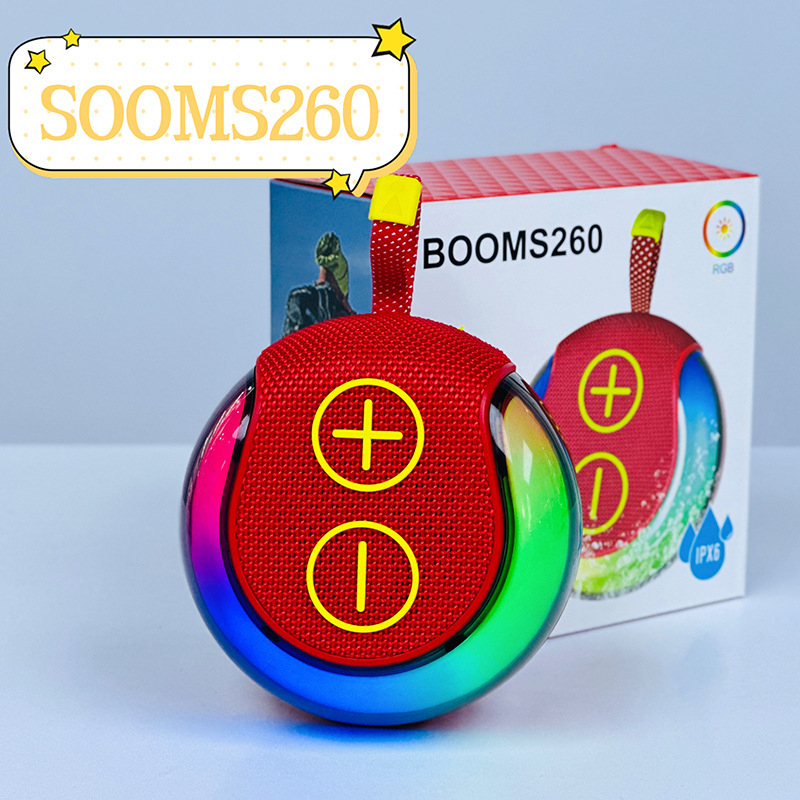 Prijenosni Bluetooth zvučnik s mini subwooferom i utorom za karticu - Bluetooth 5.3, 60 Hz–15 kHz, 2000–4000 mAh, 7 W