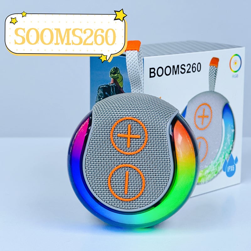 Prijenosni Bluetooth zvučnik s mini subwooferom i utorom za karticu - Bluetooth 5.3, 60 Hz–15 kHz, 2000–4000 mAh, 7 W