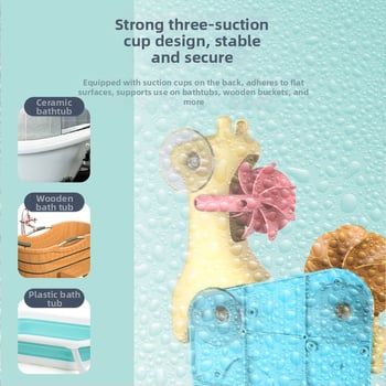 Set de jucării pentru baie pentru copii: girafă desen animat și rață pentru joacă în apă, cu lingură de apă care se rotește – Material plastic, pentru 3–6 ani, ambalaj sigilat, personalizare cu logo