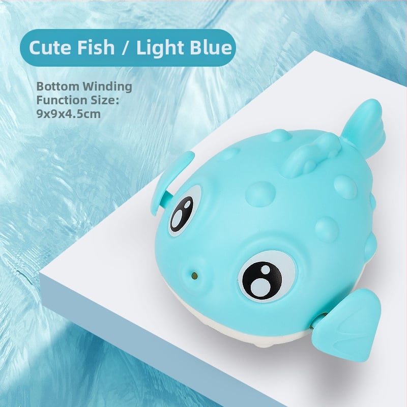 Set de jucării pentru baie pentru copii: girafă desen animat și rață pentru joacă în apă, cu lingură de apă care se rotește – Material plastic, pentru 3–6 ani, ambalaj sigilat, personalizare cu logo