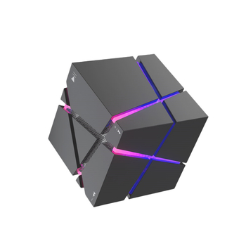 Boxă Bluetooth în formă de cub - Bluetooth 5.0, 3W, baterie 500–800 mAh, bandă de frecvențe 60 Hz–15 kHz, rază de acțiune 10 m