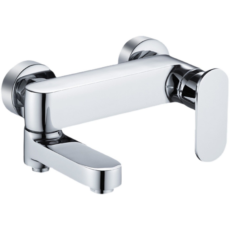 Εντοιχισμένος χάλκινος ντους μίκτης με κεραμική βαλβίδα, λειτουργία ανύψωσης