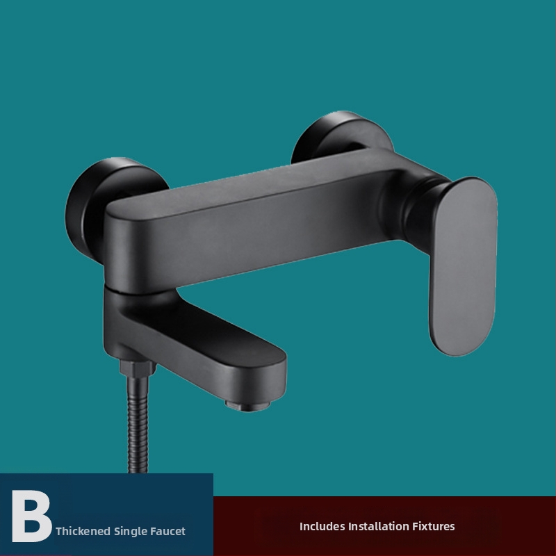 Εντοιχισμένος χάλκινος ντους μίκτης με κεραμική βαλβίδα, λειτουργία ανύψωσης