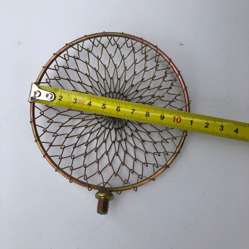 Ledeni ribolovni dip-net s metalnom tkanom mrežom, metalna konstrukcija, porijeklo Kina