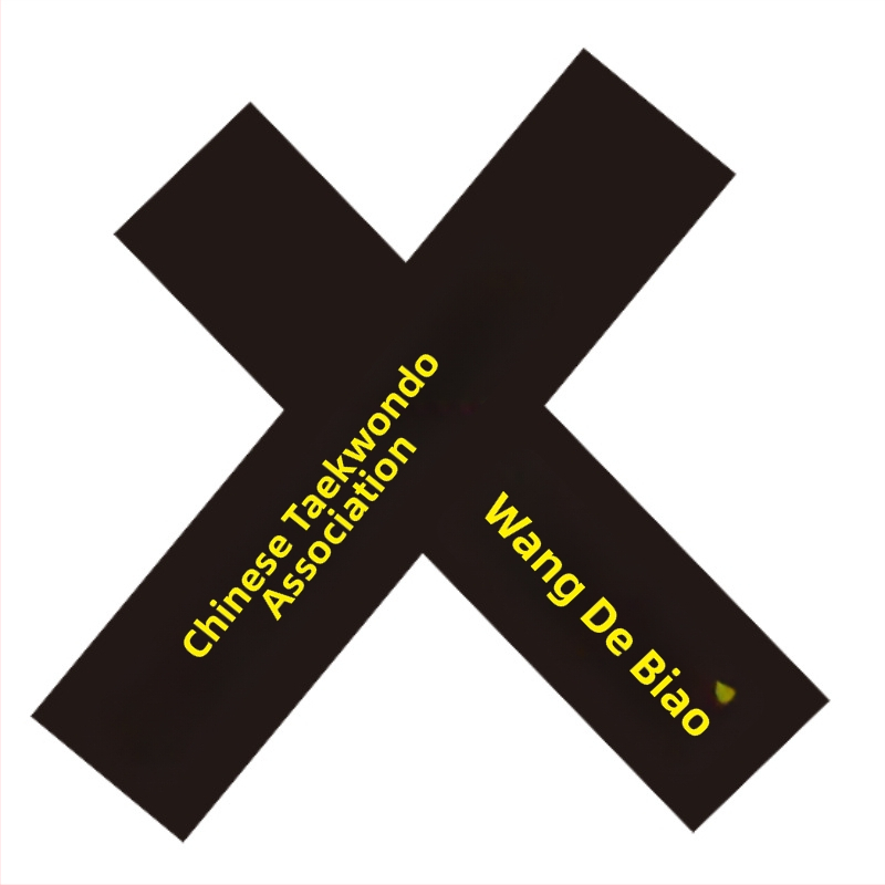 Centură Taekwondo pentru adulți cu nume brodat și gravură – țesătură din bumbac 85% cu căptușeală din amestec de in 85% – potrivită pentru Taekwondo