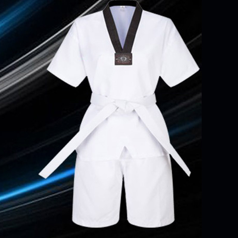 Îmbrăcăminte Taekwondo pentru copii și adulți, amestec bumbac-poliester, moale și respirabil, mâneci lungi și scurte, pentru începători și competiții