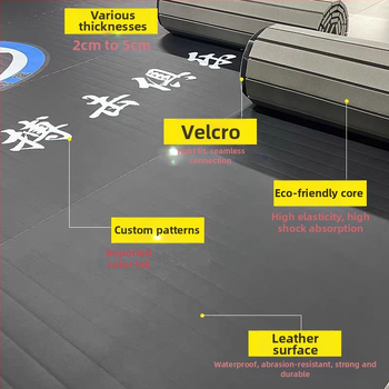 Gepai Taekwondo ρολό στρώμα, XPE υλικό, αθλητικό υπόστρωμα, 1 τεμάχιο