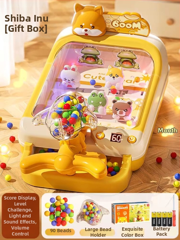 Gyermek pinball gép – Interaktív játék világítással, hanghatásokkal és pontozással; Műanyagból készült; 4–6 éveseknek; 3C-tanúsított (kód: 2025182202070804)