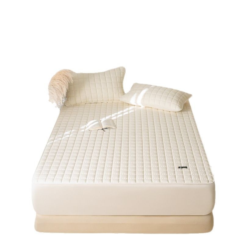 Komplet posteljine od opranog pamuka s jedinstvenim uzorkom, aktivna tinta i bojanje, težina ispod 300 g, zaštitnik madraca