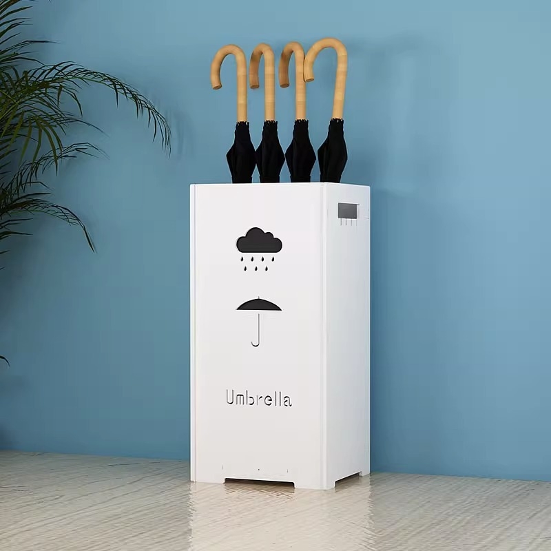 Στήριγμα ομπρελών για δάπεδο – Πολυλειτουργική μονάδα αποθήκευσης με κράμα βραχιόνων και ράβδων, απλός μοντέρνος σχεδιασμός, για φουαγιέ ξενοδοχείου