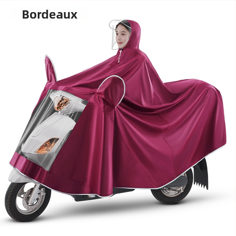 Cyklistický pončo do dažďa, PVC látka, tenká, PU vodotesný povlak, možnosť potlače loga