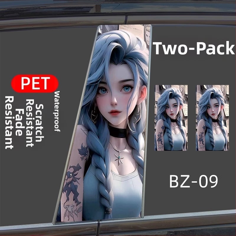 Sticker pentru caroserie auto cu montare magnetică, material: bandă adezivă, brand Like Car Source