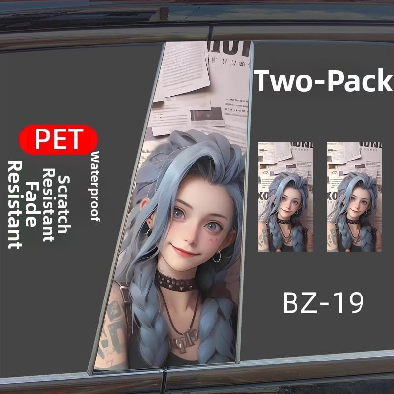 Sticker pentru caroserie auto cu montare magnetică, material: bandă adezivă, brand Like Car Source