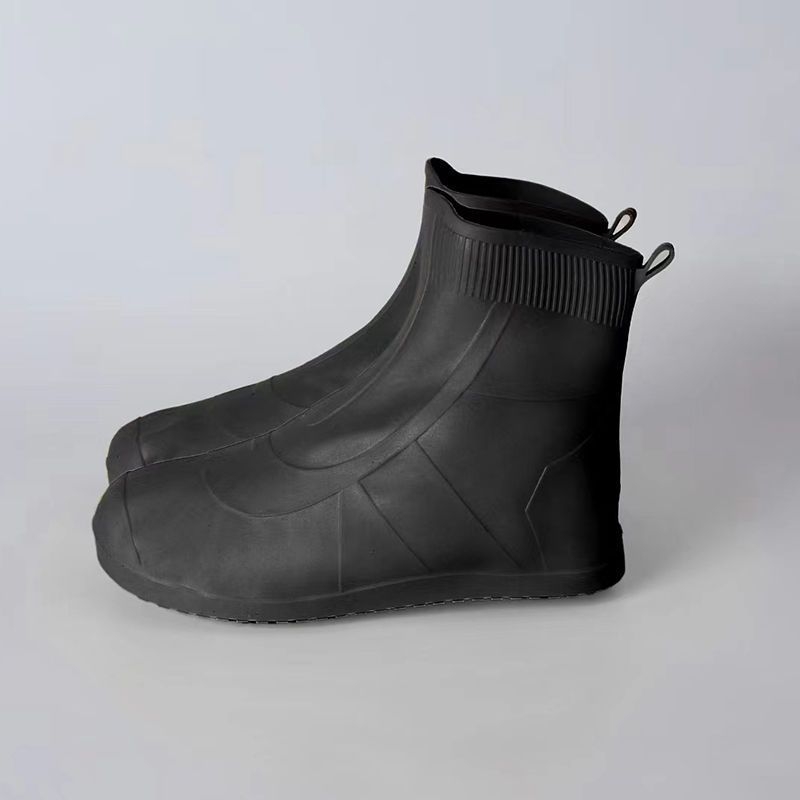 Κάλυμμα παπουτσιών από σιλικόνη για άνδρες και γυναίκες, αδιάβροχο, αντιολισθητικό, ανθεκτικό στη φθορά, παχύτερο.