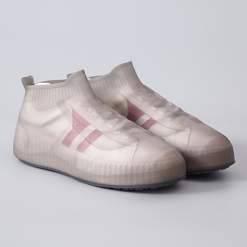 Κάλυμμα παπουτσιών από σιλικόνη για άνδρες και γυναίκες, αδιάβροχο, αντιολισθητικό, ανθεκτικό στη φθορά, παχύτερο.