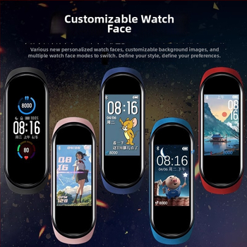 10η γενιά έξυπνο βραχιόλι-ρολόι για παιδιά, λουράκι σιλικόνης, αδιάβροχο, πλαστικό περίβλημα