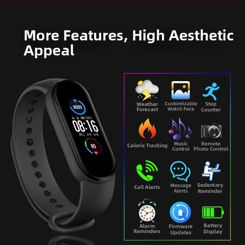 10η γενιά έξυπνο βραχιόλι-ρολόι για παιδιά, λουράκι σιλικόνης, αδιάβροχο, πλαστικό περίβλημα