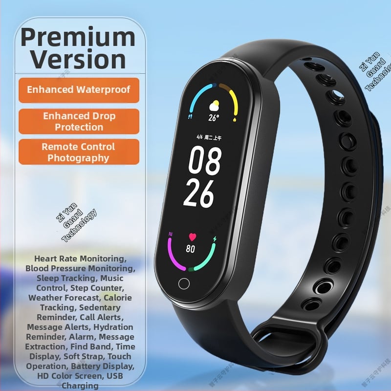 10η γενιά έξυπνο βραχιόλι-ρολόι για παιδιά, λουράκι σιλικόνης, αδιάβροχο, πλαστικό περίβλημα