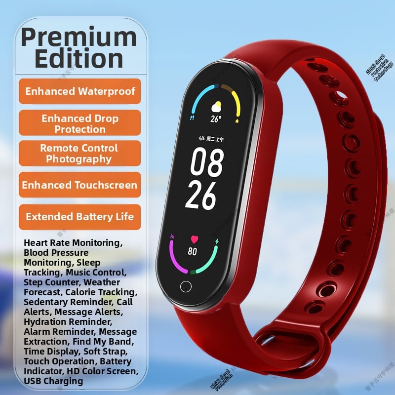 10η γενιά έξυπνο βραχιόλι-ρολόι για παιδιά, λουράκι σιλικόνης, αδιάβροχο, πλαστικό περίβλημα