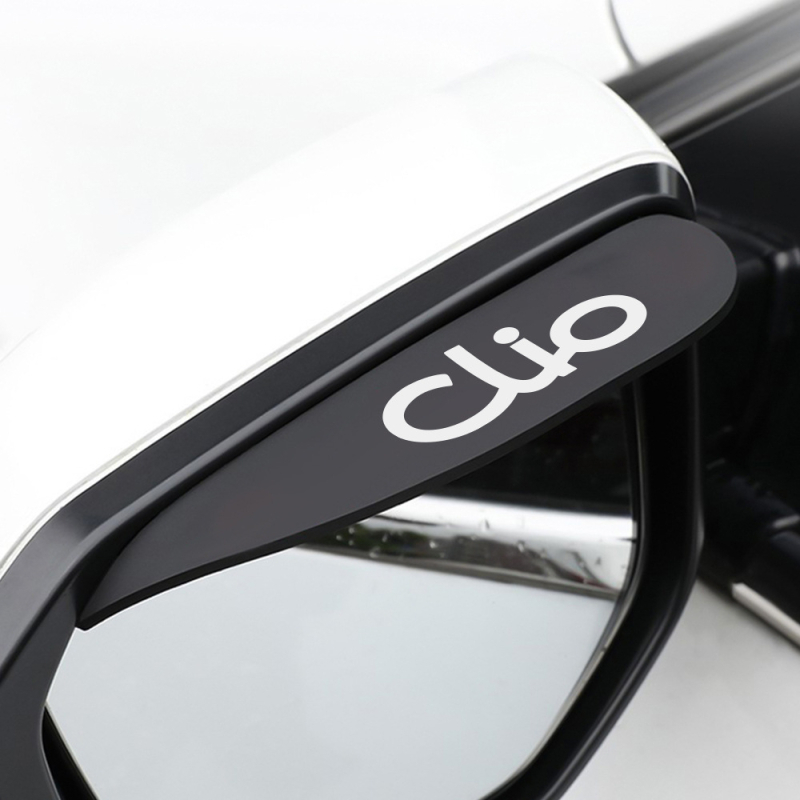 Дъждовен щит за огледалото Renault Zoe, PVC материал, персонализиран, силно залепване