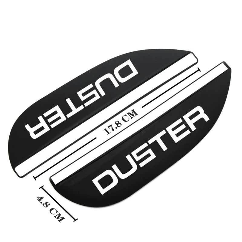 Дъждовен щит за огледалото Renault Zoe, PVC материал, персонализиран, силно залепване