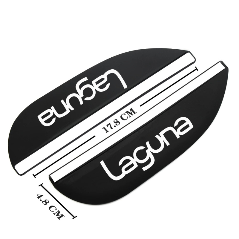 Дъждовен щит за огледалото Renault Zoe, PVC материал, персонализиран, силно залепване