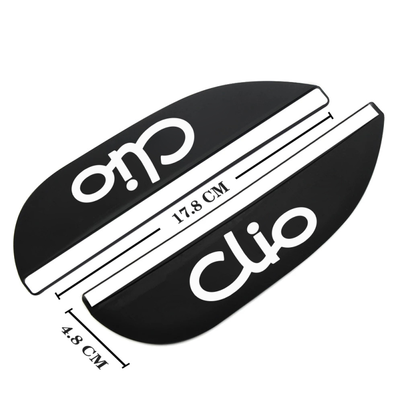 Дъждовен щит за огледалото Renault Zoe, PVC материал, персонализиран, силно залепване