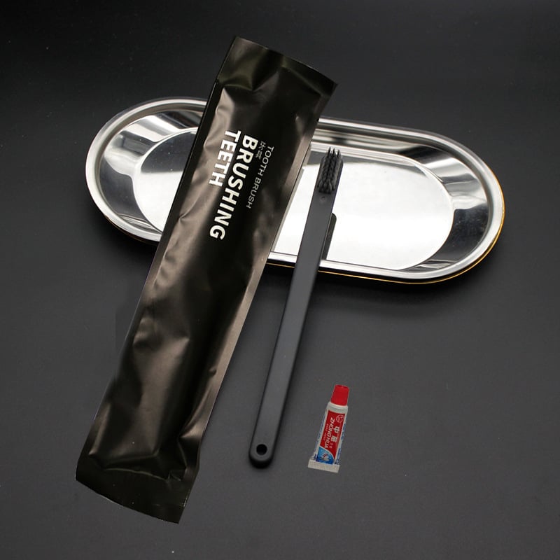 Комплект еднократни хигиенни принадлежности за хотелски стаи, PS пластмаса, биоразградим, печат на лого, персонализация