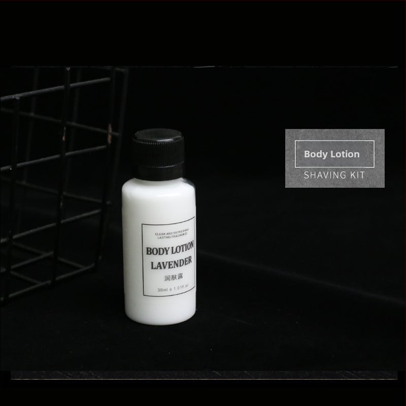 Комплект еднократни хигиенни принадлежности за хотелски стаи, PS пластмаса, биоразградим, печат на лого, персонализация