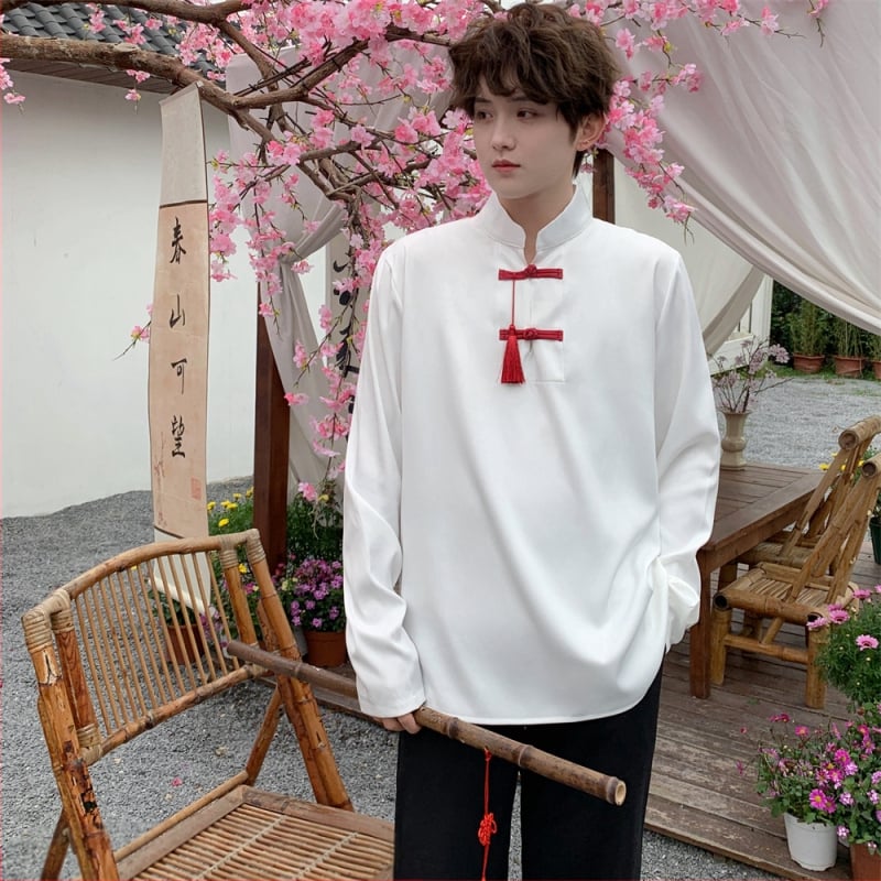 Set Hanfu školske uniforme za scenske nastupe, unisex (poliester; spandeks; 80–90% sadržaja spandeksa; proljeće 2024)