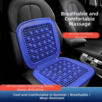 Sedacia podložka do auta z PVC, priedušná, pre malé nákladné auto, forklift a bagru; jeden kus