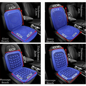 Sedacia podložka do auta z PVC, priedušná, pre malé nákladné auto, forklift a bagru; jeden kus