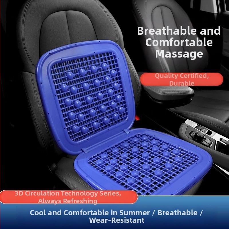 Sedacia podložka do auta z PVC, priedušná, pre malé nákladné auto, forklift a bagru; jeden kus