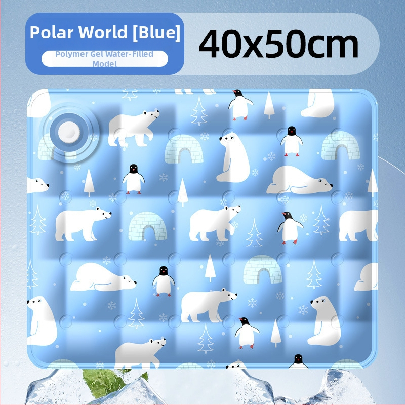 Hűtő matrac vízzel töltve, PVC anyagú szövet, súly 1